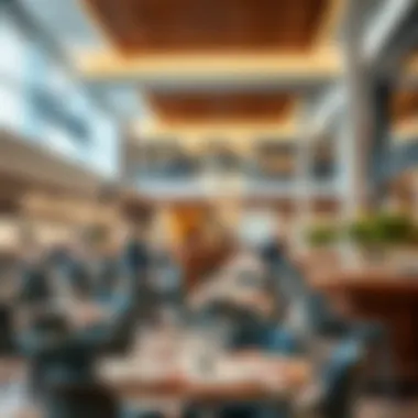 Culinary Delights at Expo Mall Dubai Elegant dining space with a variety of cuisines