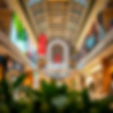 Diverse Retail Experience at Expo Mall Dubai Vibrant shopping areas filled with diverse retail options