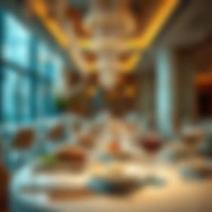 Exquisite Culinary Delights Gourmet dining experience in a five-star restaurant in the UAE