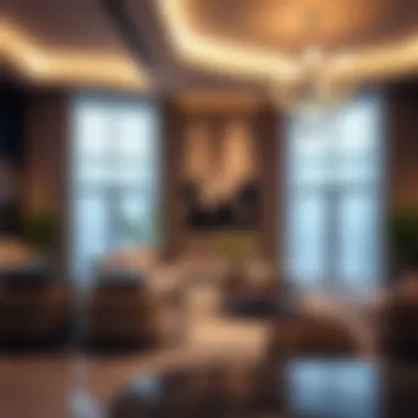 Interior ambiance highlighting design elements of Grace Studio