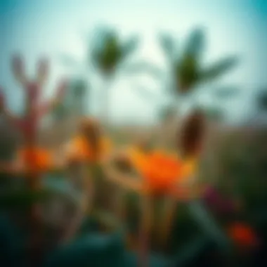 Exploration of the flora and fauna unique to the Green Mubazzarah ecosystem