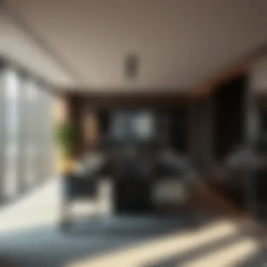 Modern office space within Grosvenor House Commercial Tower