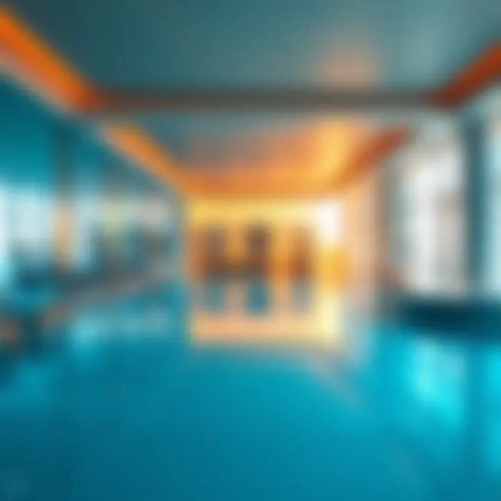 Amenities at Grosvenor Tower Amenities within Grosvenor Tower including pool and fitness center