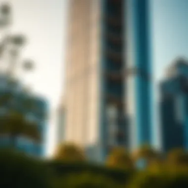 Modern Architecture of Grosvenor Tower Exterior view of Grosvenor Tower showcasing its modern architecture