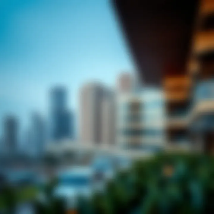 Stunning view of the architectural diversity in Hot Bite International City