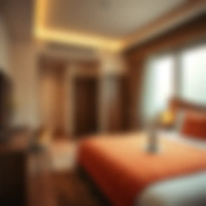 Affordable Comfort for Budget Travelers Cozy budget hotel room with essential amenities