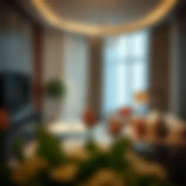 Elegant Apartment Interior Interior of a high-end apartment in Emirates Properties