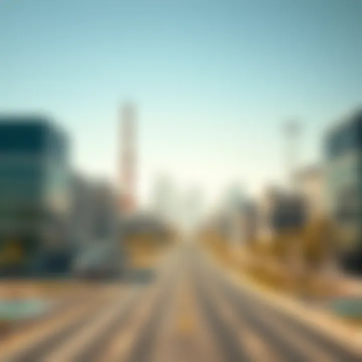 Infrastructure developments in one of Dubai's key industrial zones.