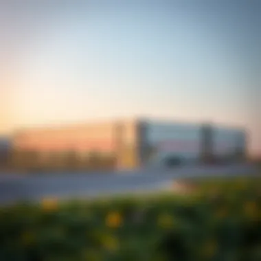 Logistics center in Dubai equipped with modern facilities.