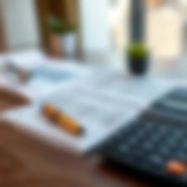 Understanding Utility Expenses Utility bills on a table with a pen and calculator