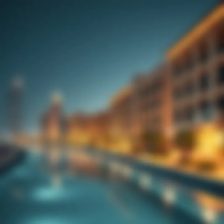 A timeline representing the evolution of Dubai's real estate market