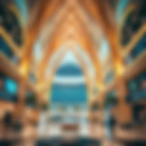 Stunning architectural design of Madina Mall Al Quoz
