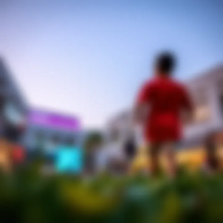 Engaging recreational activities at Madina Mall