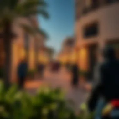 Vibrant community life surrounding Mai Tower Al Nahda 1 reflecting lifestyle offerings