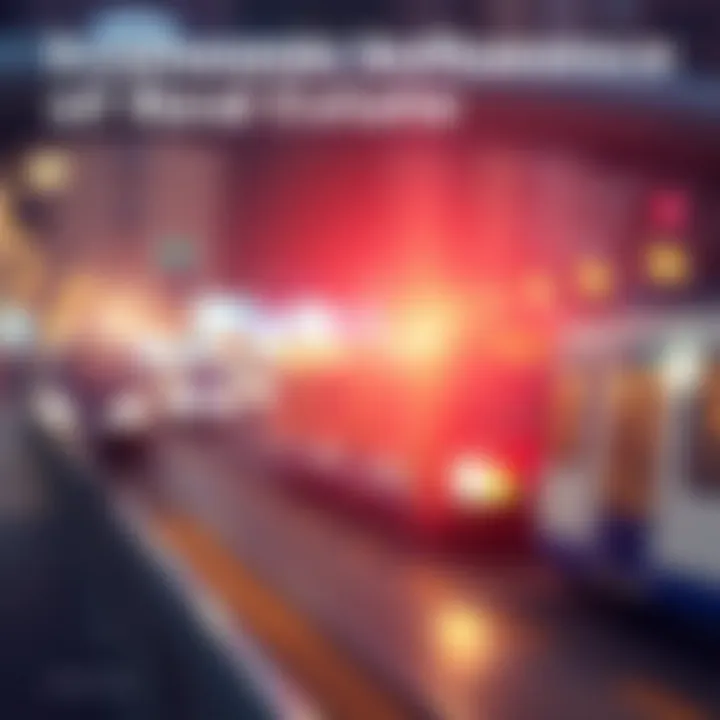 Economic Influence of Dubai Metro on Real Estate Infographic illustrating the economic impact of the Dubai Metro on real estate.