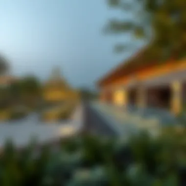 Sustainable features integrated within the park