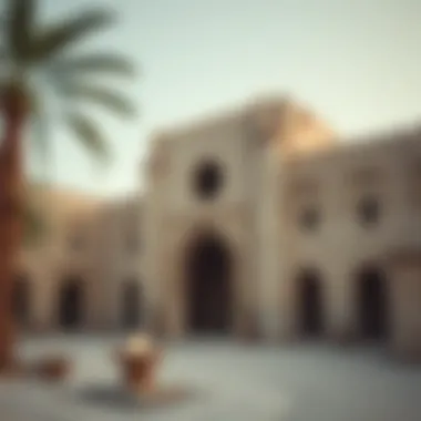 Historical Significance of Nakhla Historical depiction of Nakhla in ancient Dubai.