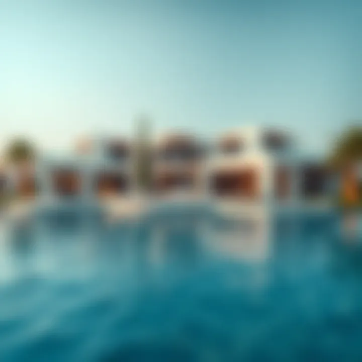 Luxurious villa on a Dubai island