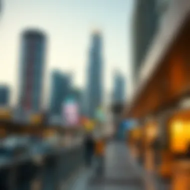 An infographic detailing market trends in different sectors in Dubai