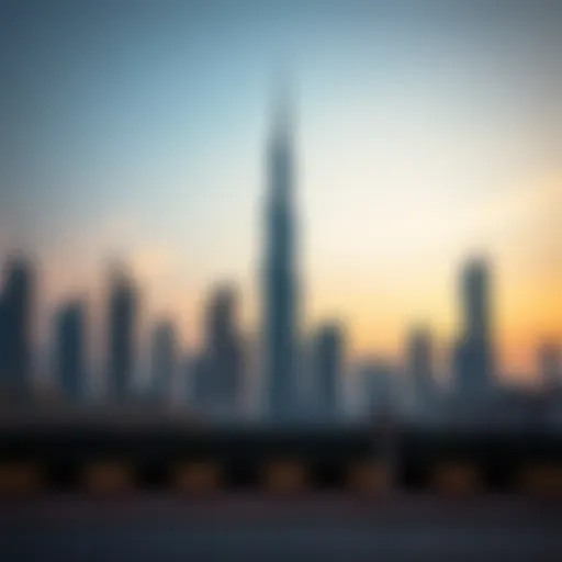 Stunning skyline of Dubai showcasing modern architecture