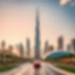 Stunning skyline of Dubai showcasing modern architecture