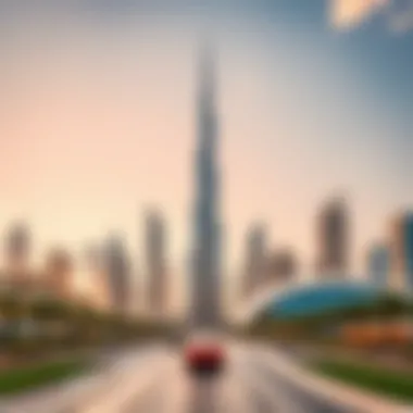 Stunning skyline of Dubai showcasing modern architecture