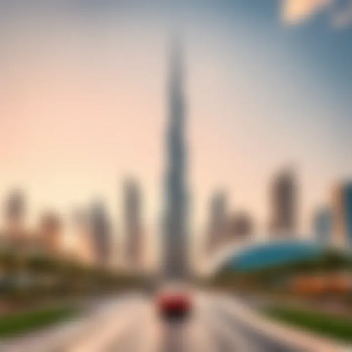 Stunning skyline of Dubai showcasing modern architecture