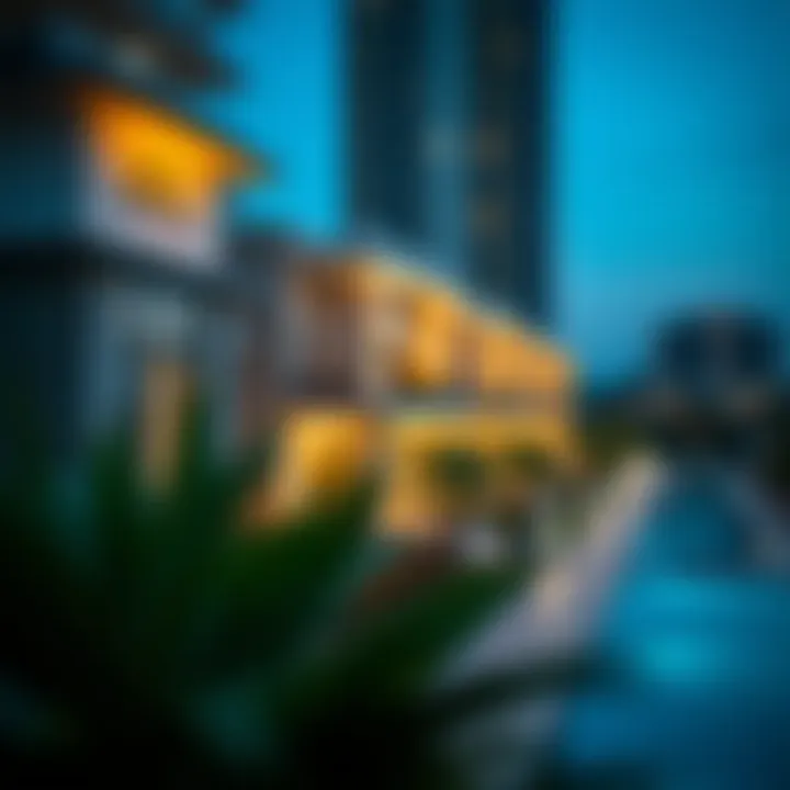 A digital platform displaying real estate listings in Dubai