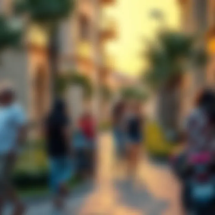 Community Spirit and Lifestyle in Dubai's Villa Areas Vibrant community lifestyle near luxurious villas