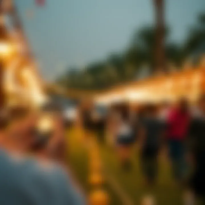 Public holiday event in a Dubai park