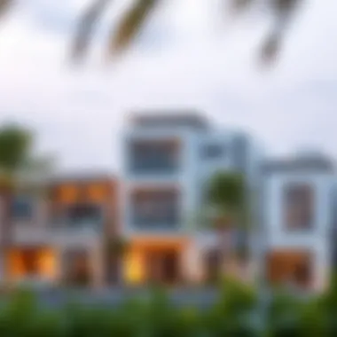 Visual representation of various types of properties available in the UAE