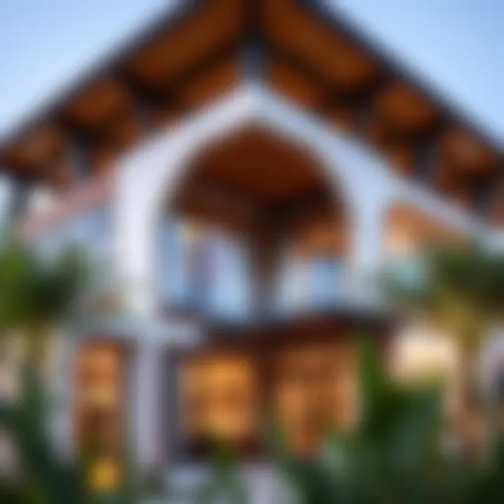 Sustainable Community Spaces: A Rabdan Development A vibrant community space developed by Rabdan, highlighting sustainability and design