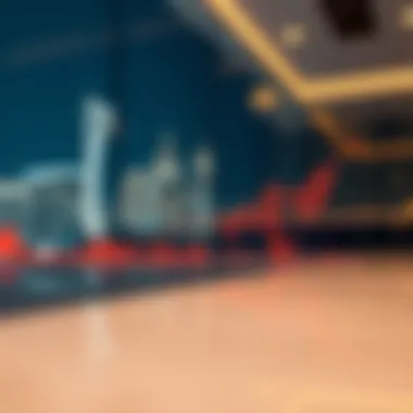 Graph illustrating economic trends and their impact on property investments