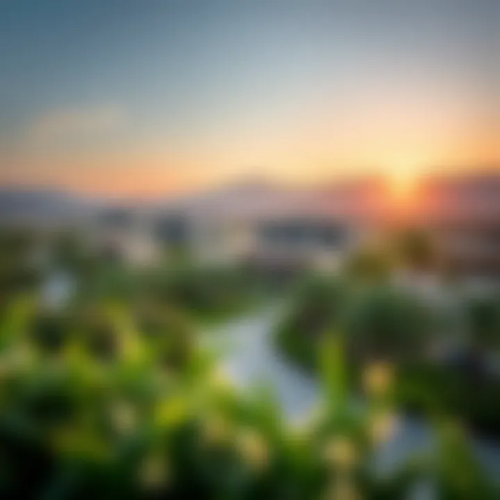 Scenic Landscape of Reem Hills Scenic landscape and greenery integrated into Reem Hills