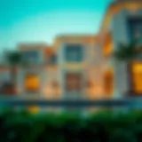 Luxurious Villa Architecture in Al Suyuh Luxurious villa in Al Suyuh showcasing elegant architecture