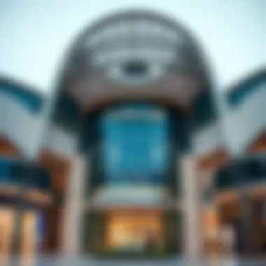 Architectural Splendor of Rola Mall Stunning architectural design of Rola Mall in Dubai