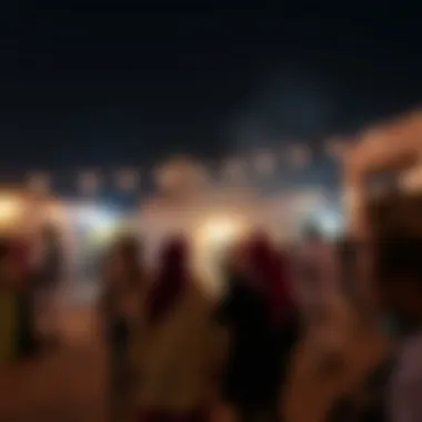 Cultural event in Sas Al Nakhl Village reflecting local traditions and community spirit