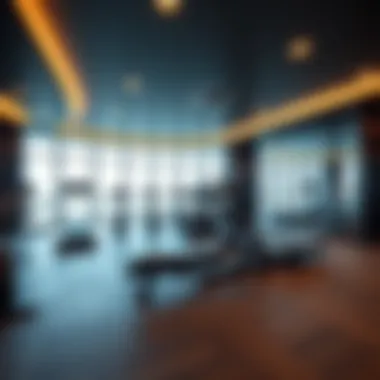 State-of-the-art amenities within Silverene Tower's fitness center