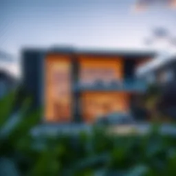 Exterior view of Sobha Creek Vistas Grande showcasing its modern architecture