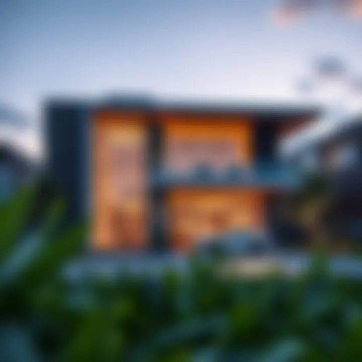 Exterior view of Sobha Creek Vistas Grande showcasing its modern architecture