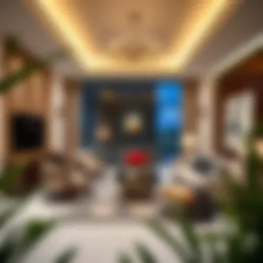 Interior design of a residence in Sobha Creek Vistas Grande highlighting elegance and style