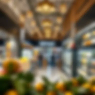 Diverse Product Range Inside Spinneys DIFC Interior layout of Spinneys DIFC highlighting product variety