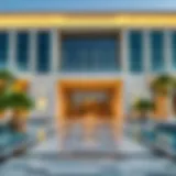 Contemporary architectural design of Studio M Arabian Plaza Hotel