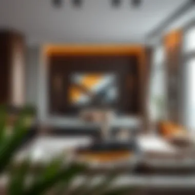 Luxurious residential interior of a Studio One Dubai apartment.