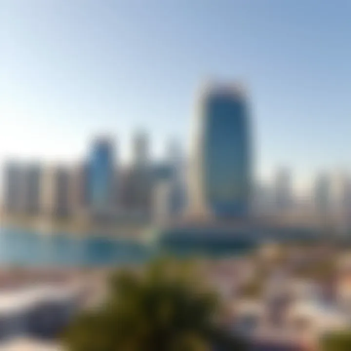 Business Bay skyline featuring Tamani Arts Building