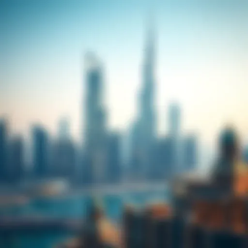 Dubai's Architectural Marvels Stunning skyline of luxury skyscrapers in Dubai