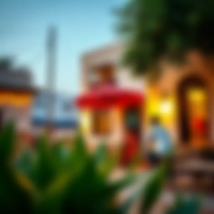 Community life in Al Rashidiya, highlighting local interactions