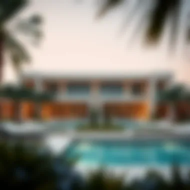 Luxury property showcasing modern architecture in Dubai