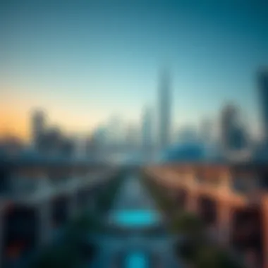 A stunning skyline view of Dubai showcasing luxury properties