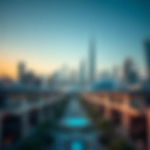 A stunning skyline view of Dubai showcasing luxury properties